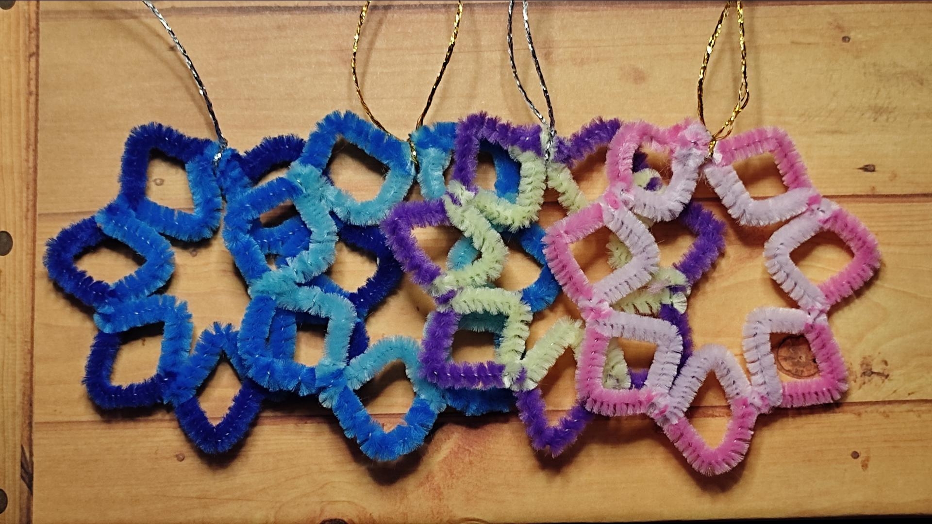 3 etoiles chenille