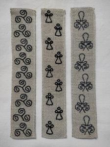 3b marque page triskel hermine palmette 1